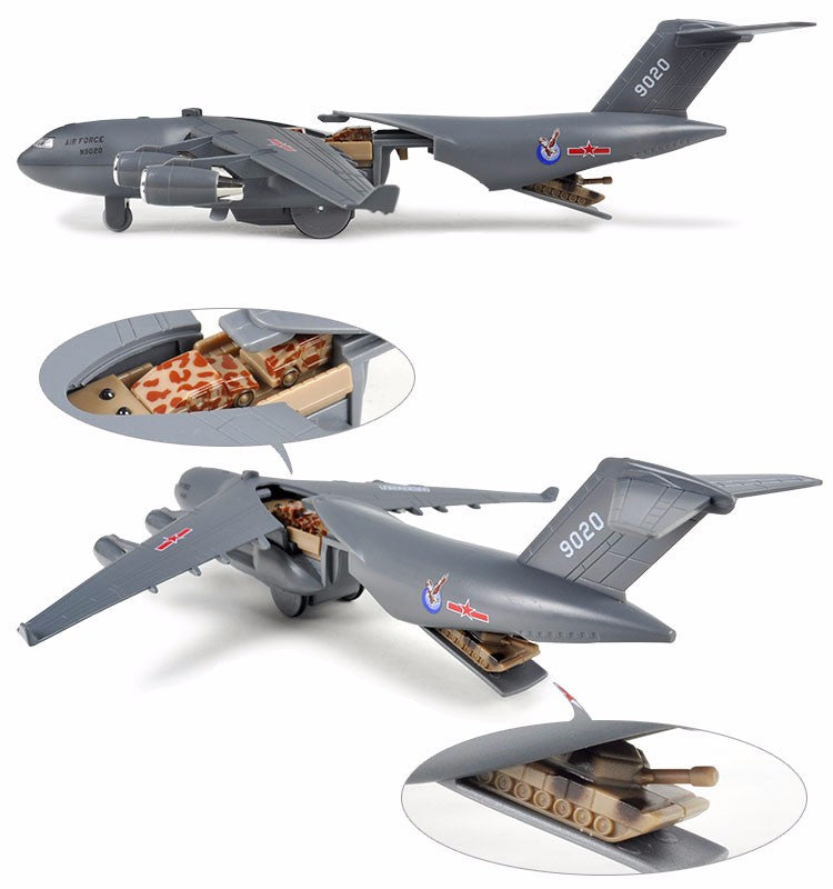 Military Cargo Boeing C-17 Plane Toy Model
