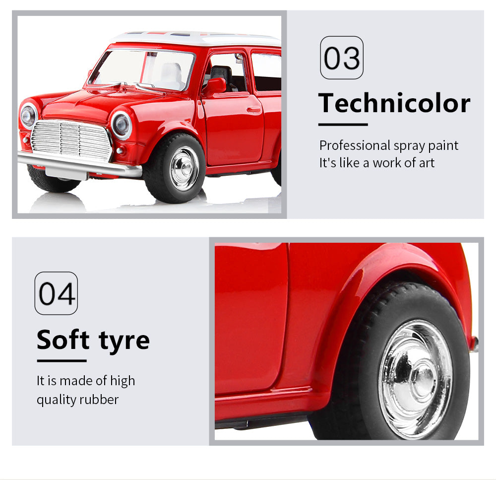 Classic Mini Cooper Toy Model