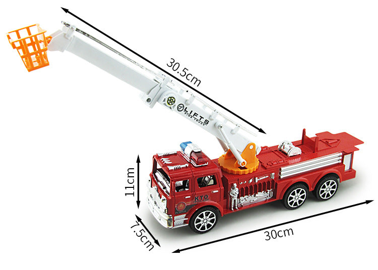 Fire Truck Toy Model