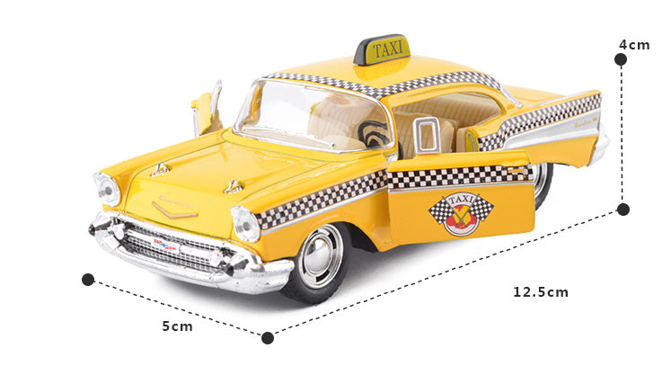 Vintage Taxi Toy Model