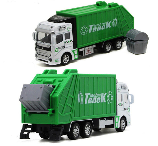 Garbage Truck Toy Model