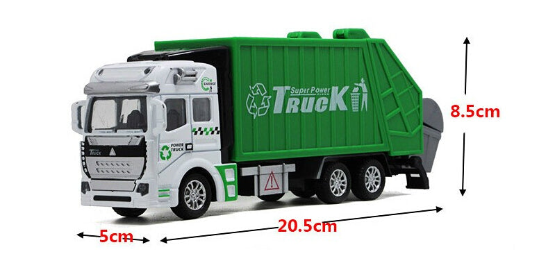 Garbage Truck Toy Model