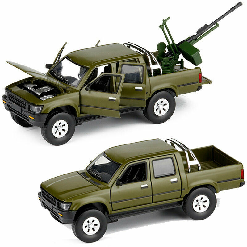 Military Hilux Truck Toy Model