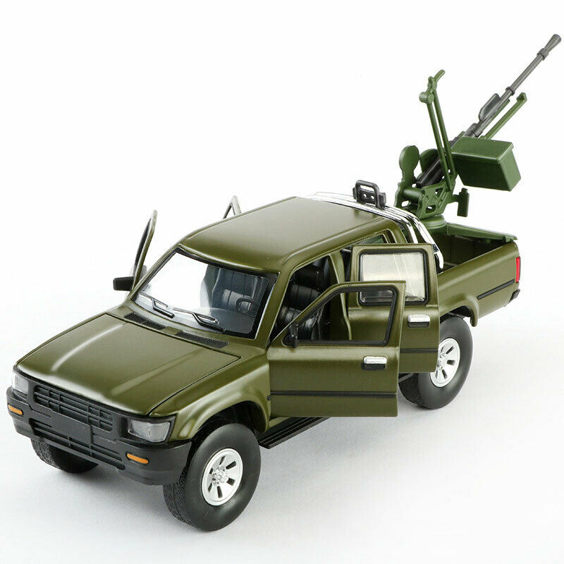 Military Hilux Truck Toy Model
