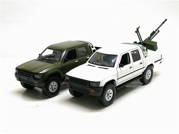 Military Hilux Truck Toy Model