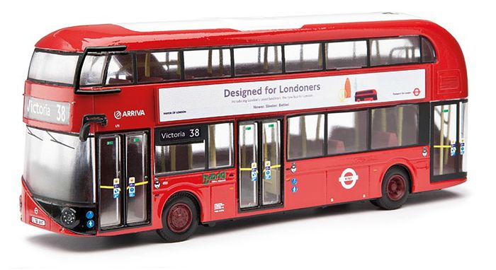 London City Bus Toy Model