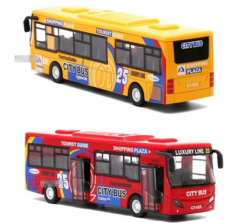 City Transit Bus Toy Model